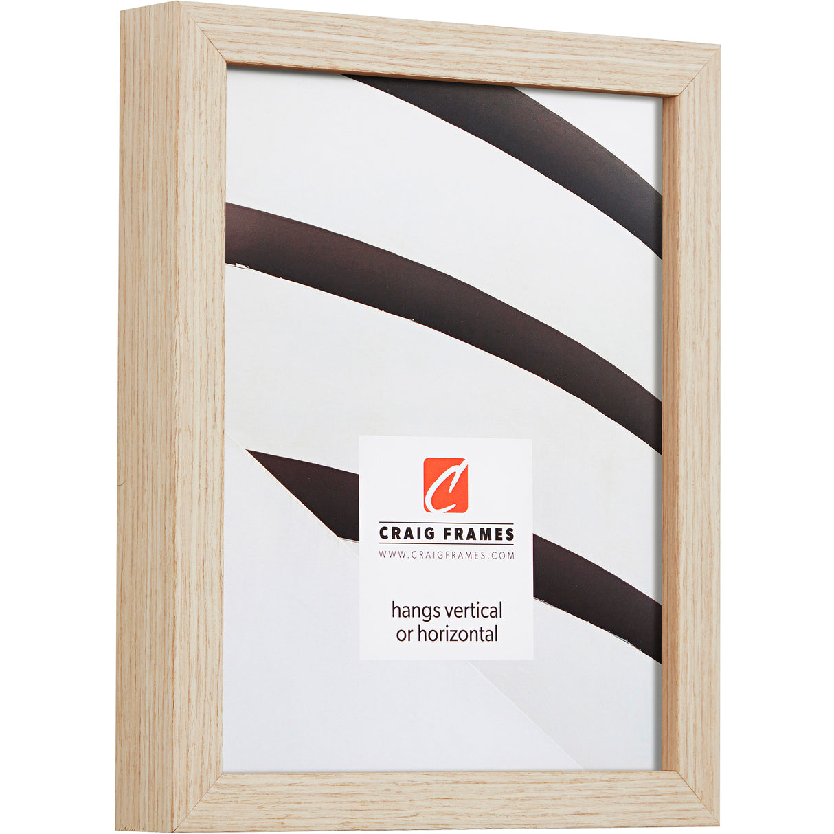 Farmhouse Essentials Tall .75", Nordic Oak Natural Picture Frame