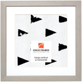 Farmhouse Essentials 1.25", Light Gray Matted Picture Frame