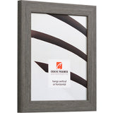 Farmhouse Essentials 1.25", Charcoal Gray Matted Picture Frame