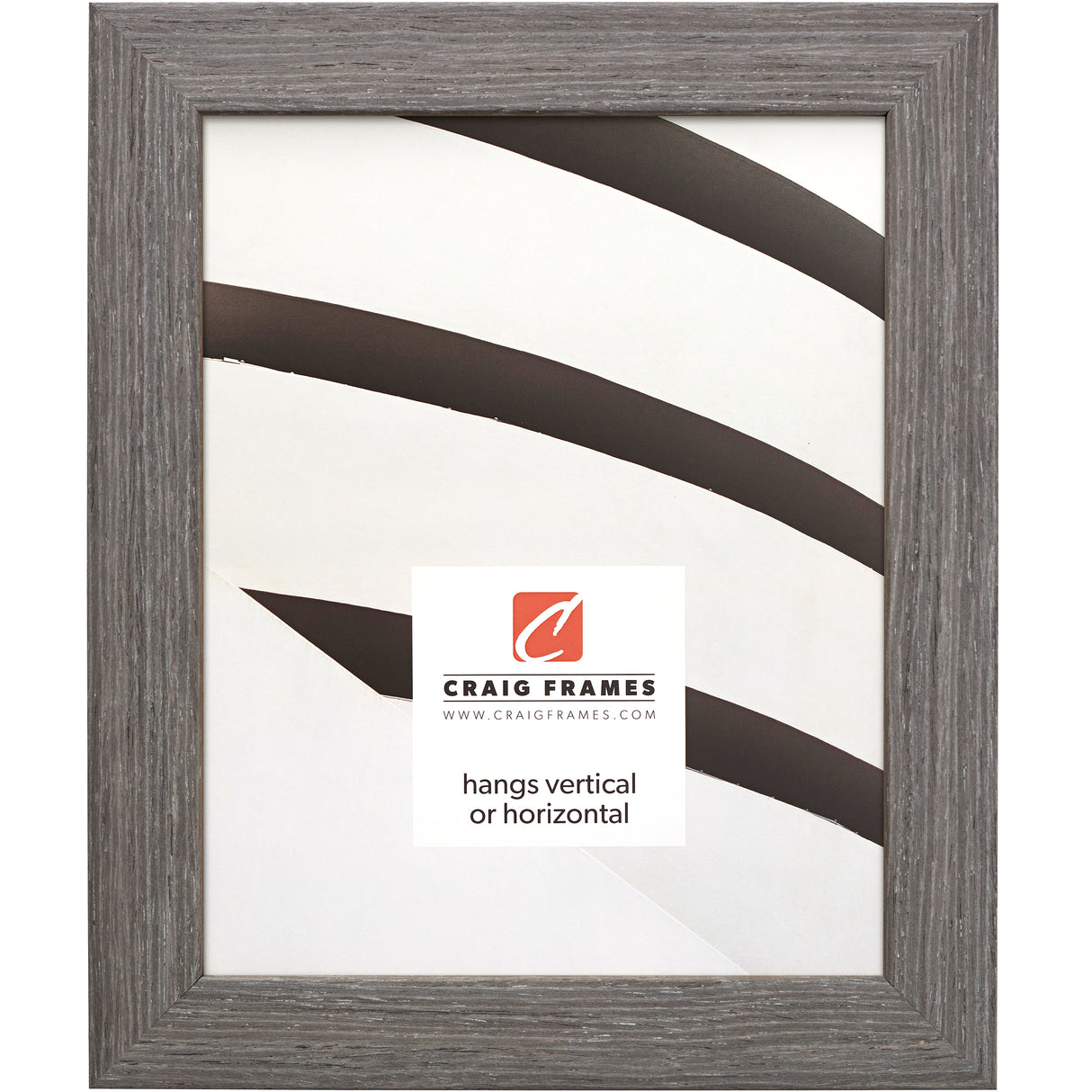 Farmhouse Essentials 1.25", Charcoal Gray Picture Frame