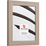 Farmhouse Essentials 1.25", Light Walnut Brown Picture Frame