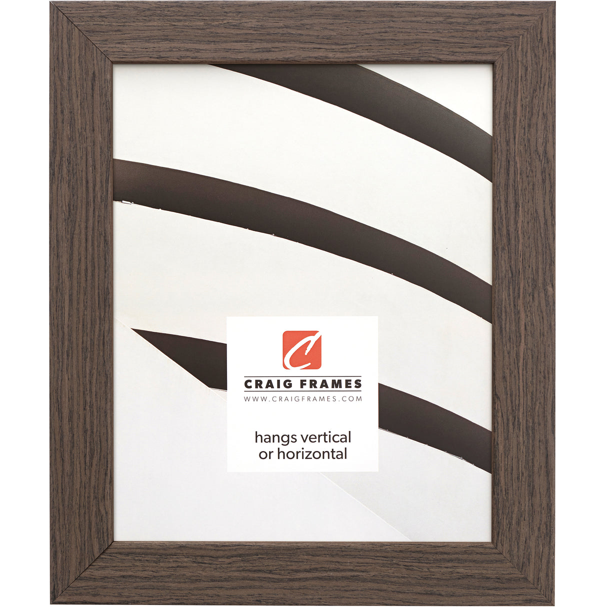 Farmhouse Essentials 1.25", Mocha Brown Picture Frame