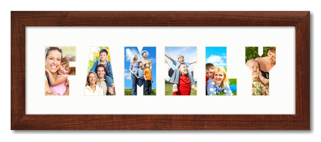 Family, Word Collage Picture Frame