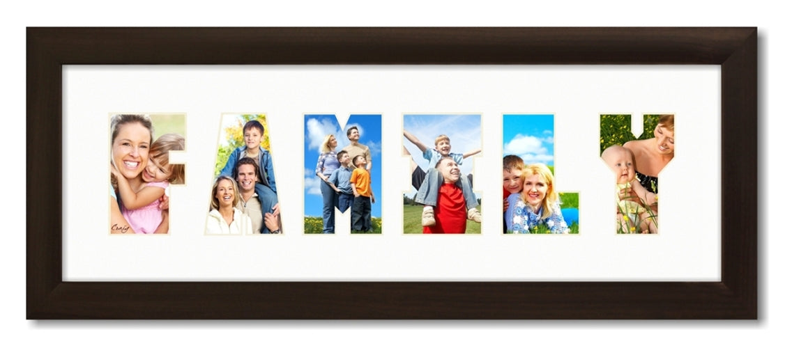 Family, Word Collage Picture Frame