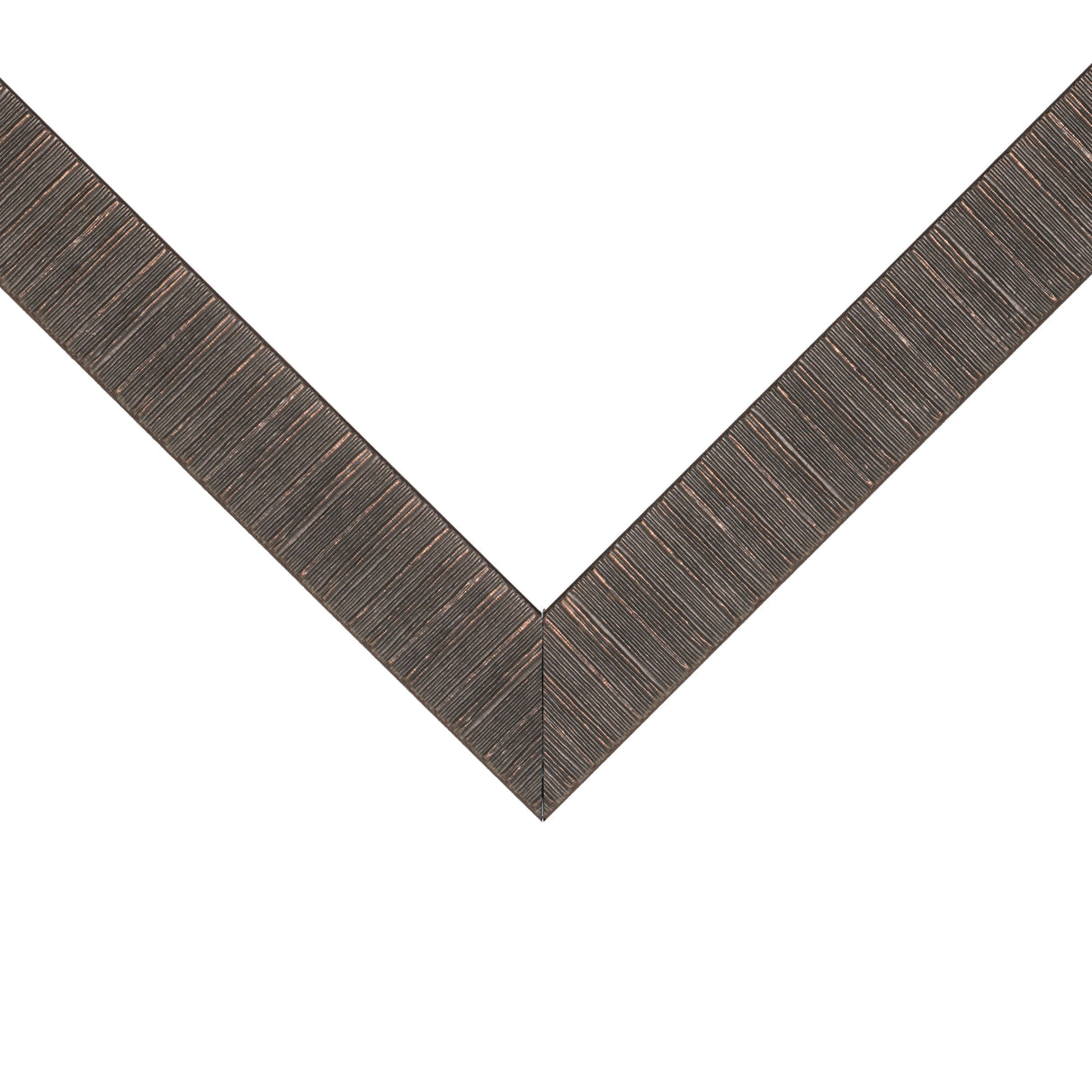 Linear 1", Aged Bronze Picture Frame