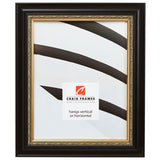Ruskin 1.5", Black & Gold Picture Frame
