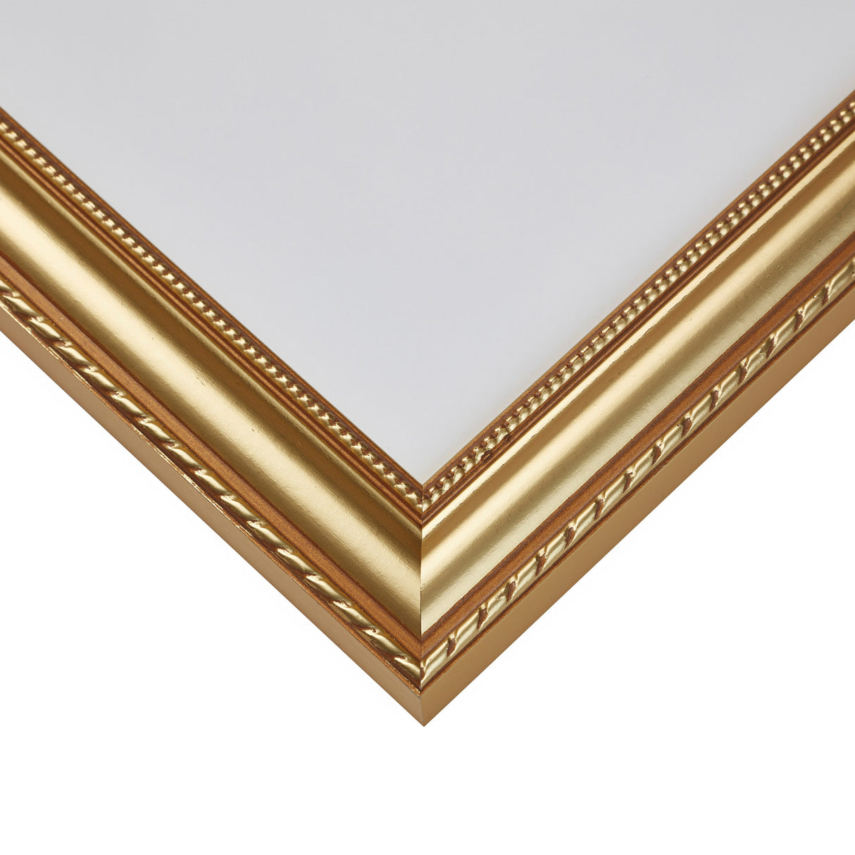 Victoria 1.375", Ornate Gold Picture Frame - 4 Piece Set