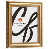 Victoria 1.375", Ornate Gold Picture Frame - 4 Piece Set