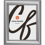 Victoria 1.375", Ornate Silver Picture Frame - 2 Piece Set