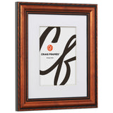 Victoria 1.375", Matted Ornate Copper Picture Frame