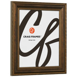 Victoria 1.375", Ornate Bronze Picture Frame - 2 Piece Set