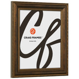 Victoria 1.375", Ornate Bronze Picture Frame - 4 Piece Set