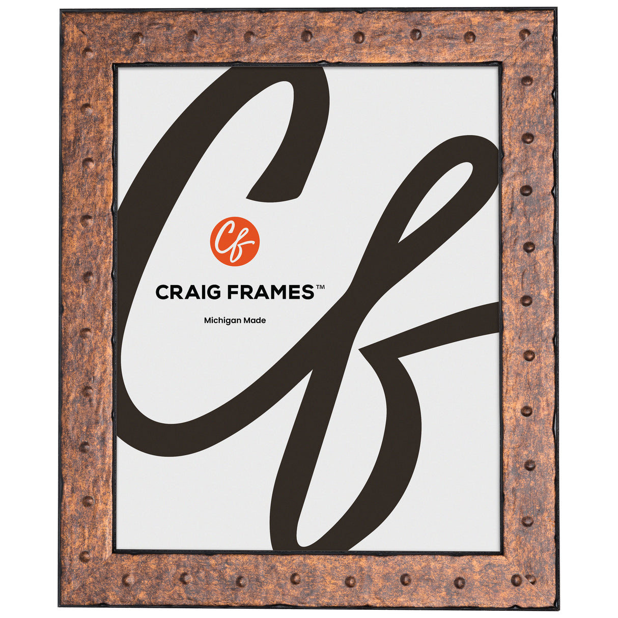 Rivet 1.25", Rusted Picture Frame