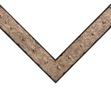 Rivet 1.25", Pitted Steel Picture Frame
