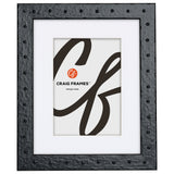 Rivet 1.25", Matted Asphalt Black Picture Frame