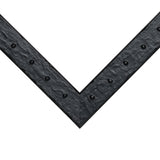 Rivet 1.25", Matted Asphalt Black Picture Frame