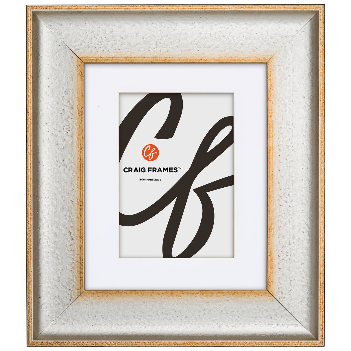 Cairo 2.375", Matted Silver Picture Frame