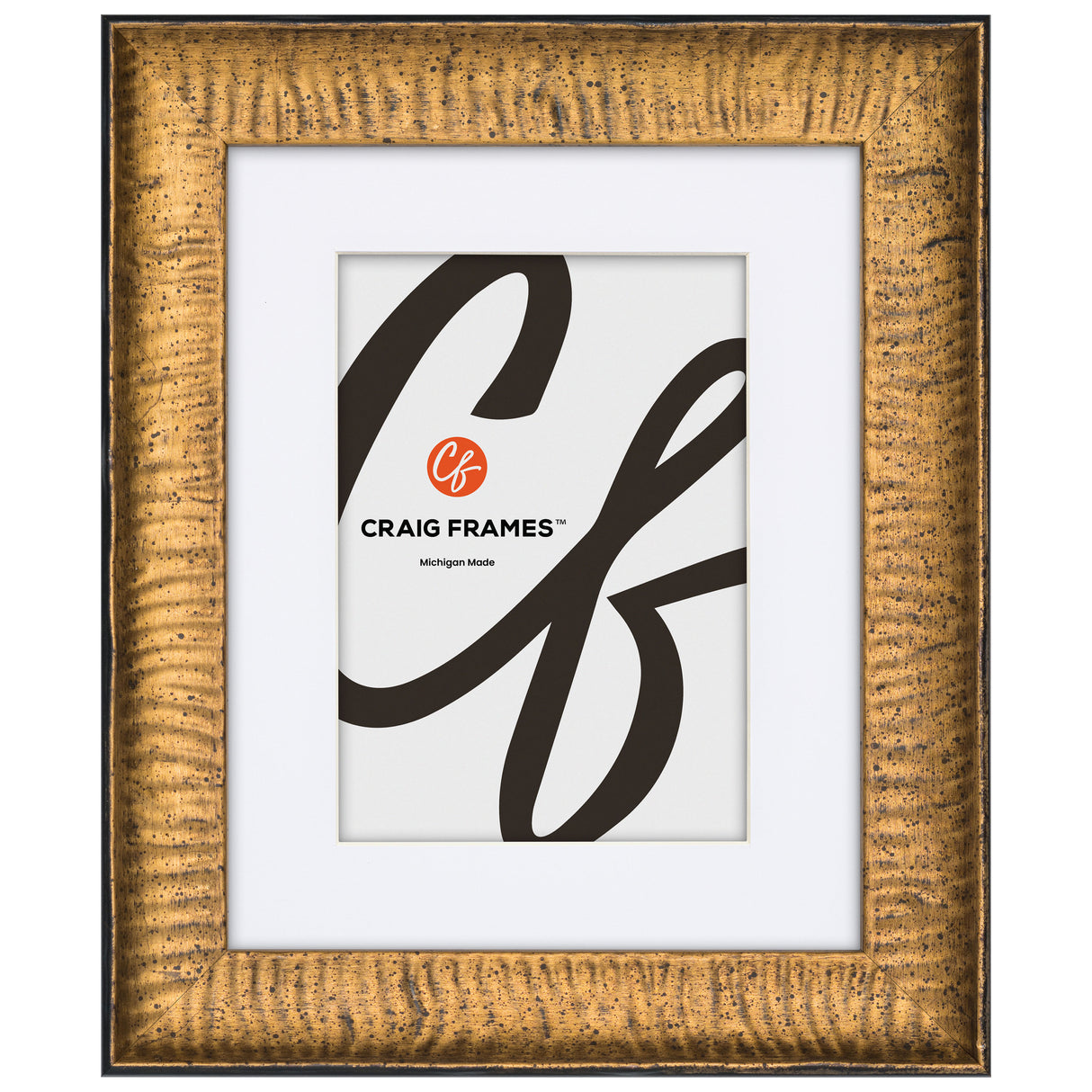 Safari 1.5", Matted Gold Picture Frame