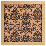 Decorative Fleur de Lis Cork Bulletin – Essentials Distressed Gold