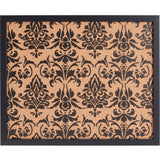 Decorative Fleur de Lis Cork Bulletin – Essentials Satin Black