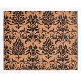 Decorative Fleur de Lis Cork Bulletin – Essentials Satin White
