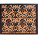Decorative Fleur de Lis Cork Bulletin – Essentials Brazilian Walnut