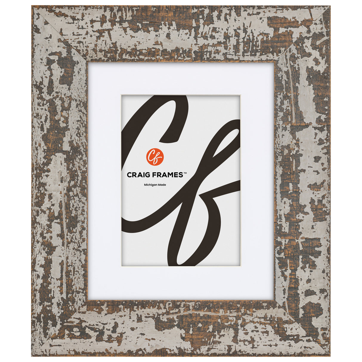Hatteras XL 2.375", Matted Barndoor Brown Picture Frame