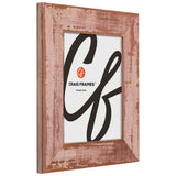 Hatteras XL 2.375", Matted Brushed Rose Picture Frame