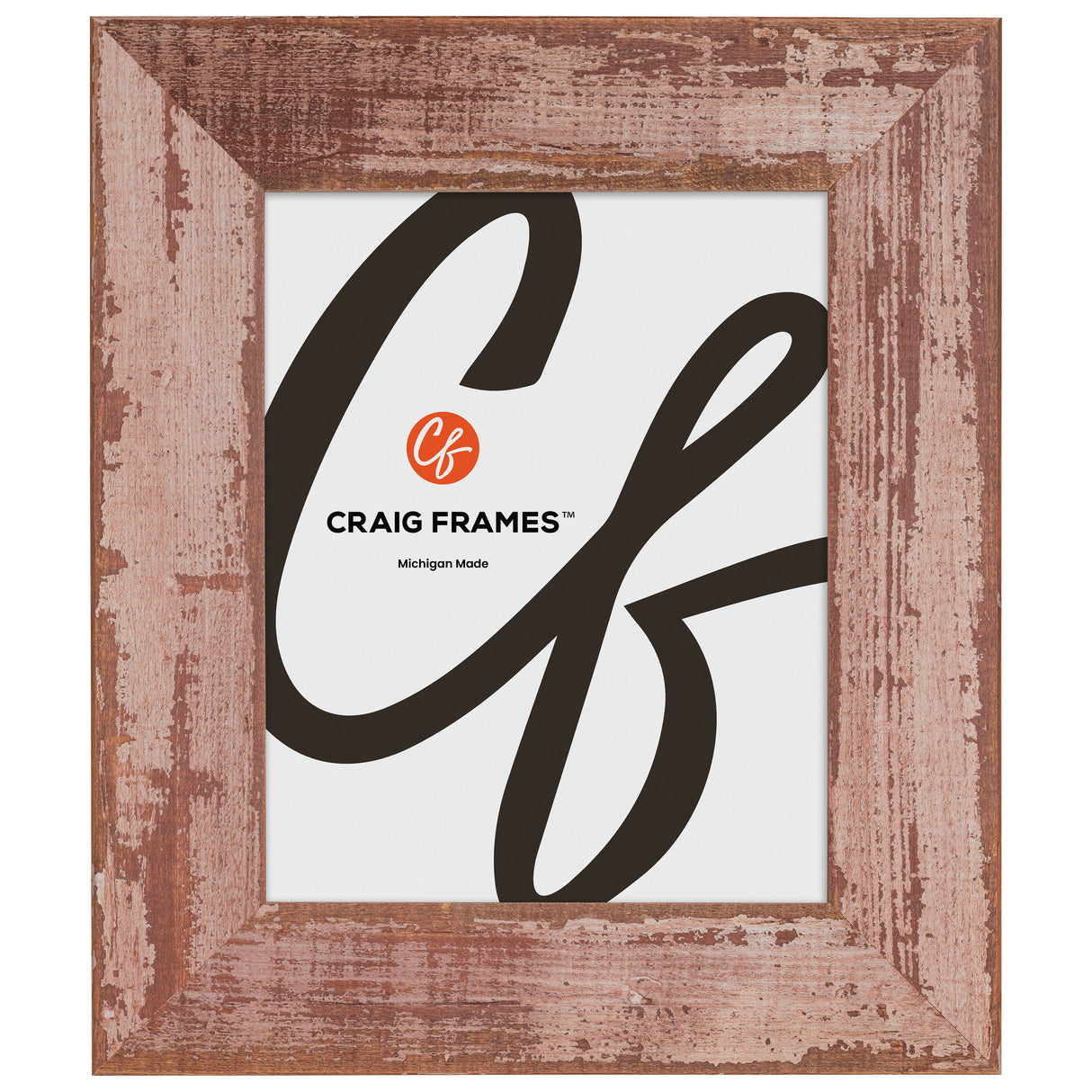 Hatteras XL 2.375", Brushed Rose Picture Frame