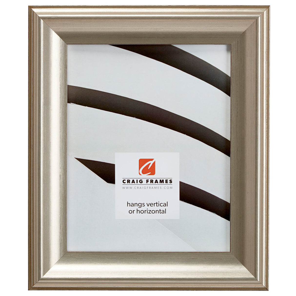 Fire & Ice 1.875", Vintage Silver Picture Frame