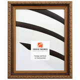 Regence 1.25", Amber & Gold Picture Frame