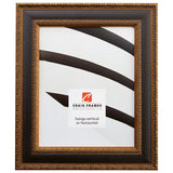 Galerie 1.75", Antique Black & Gold Picture Frame