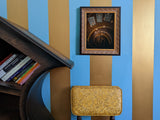 Furio 1.75", Distressed Gold and Black Picture Frame