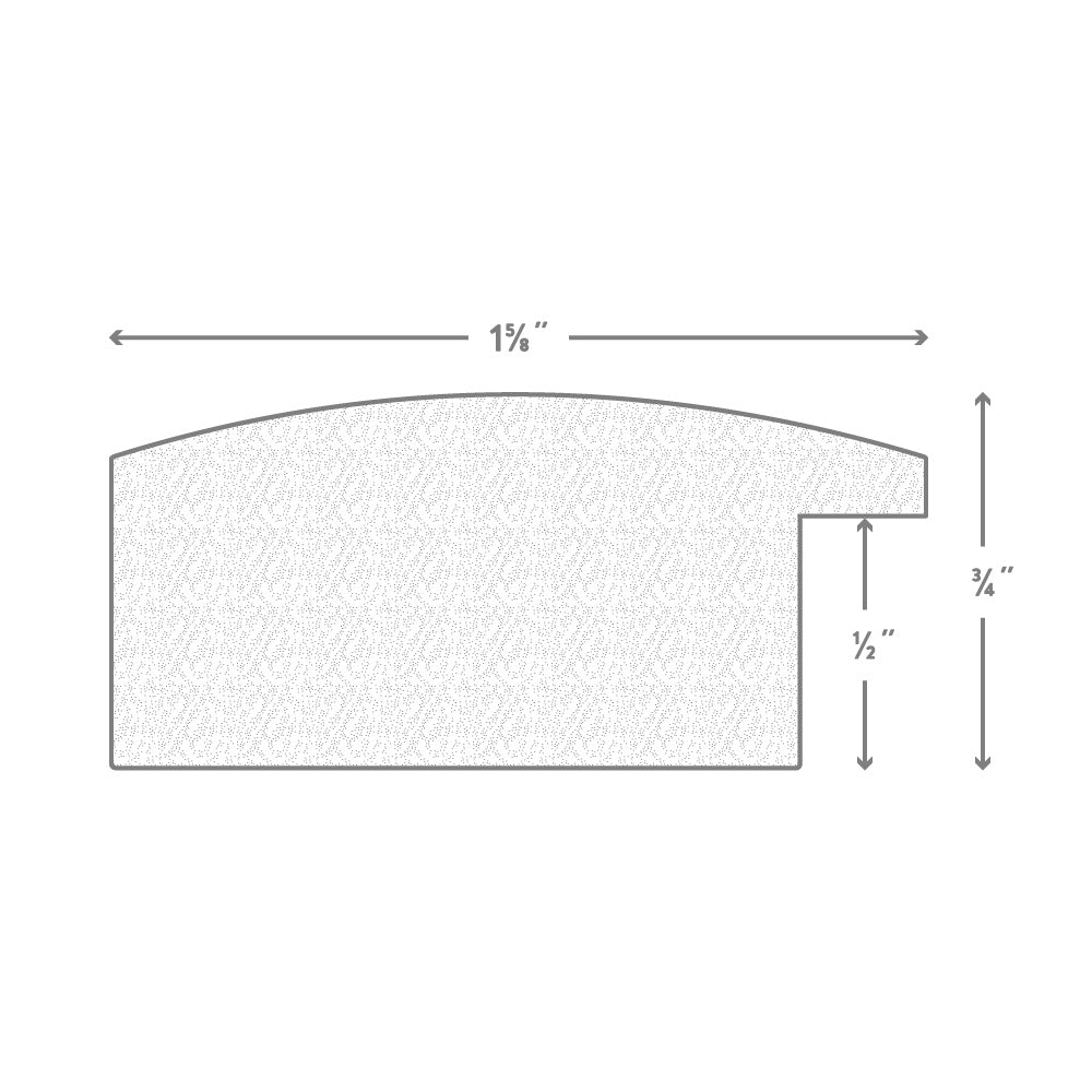 Contemporary Wide 1.625", Gallery Black Picture Frame