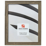 Hausbarn .75", Rustic Wolf Gray Picture Frame