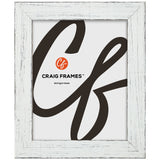 Jasper 1.5", Marshmallow Weathered White Picture Frame