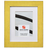 Jasper 1.5", Country Southern Yellow Matted Picture Frame
