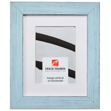 Jasper 1.5", Country Sky Blue Matted Picture Frame