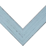 Jasper 1.5", Country Sky Blue Matted Picture Frame