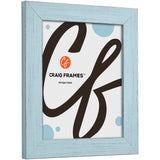 Jasper 1.5", Sky Blue Weathered Picture Frame