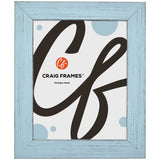 Jasper 1.5", Sky Blue Weathered Picture Frame