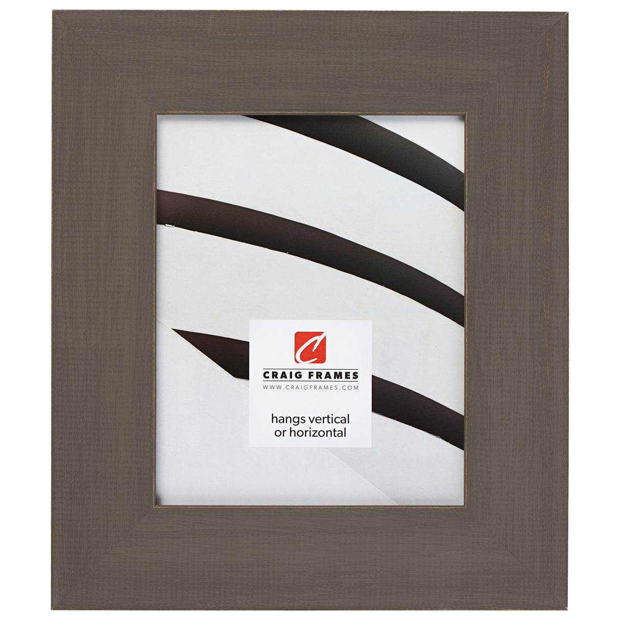 Jasper Wide 2.5", Rustic Whiskey Brown Picture Frame