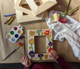 Basswood 200 2", Matted Unfinished DIY Picture Frame
