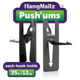 HangNailz Push'ums – Push-In Wall Hooks 2