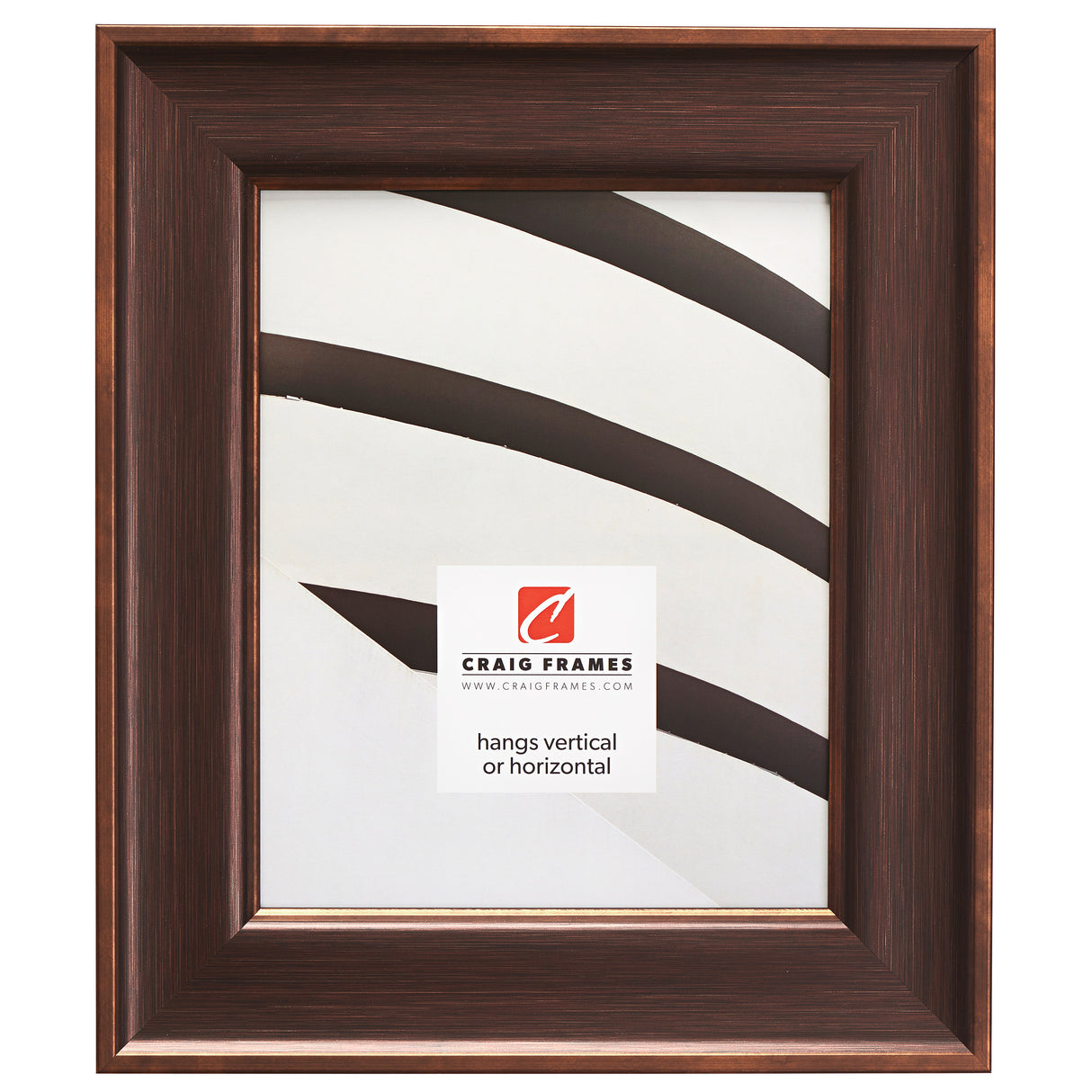 Resilience 2", Distressed Bronze Picture Frame