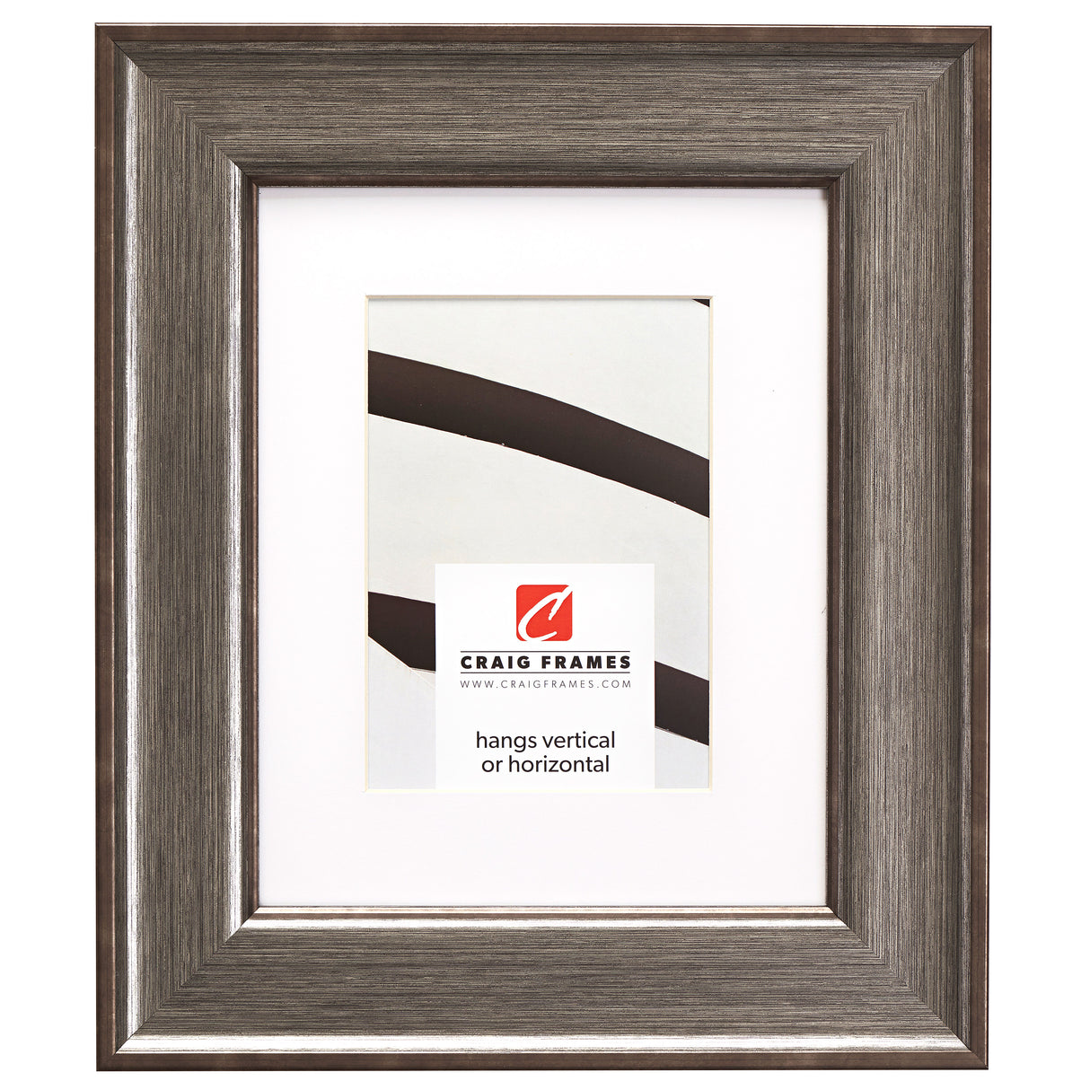 Resilience 2", Matted Silver Picture Frame