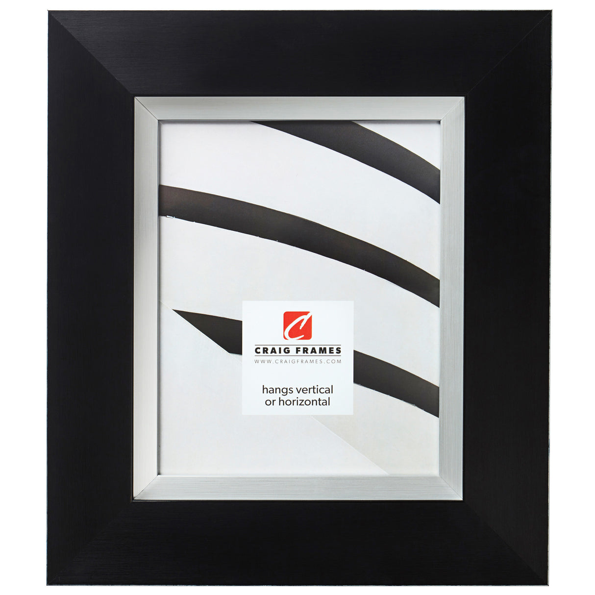 Ambassador 3", Metropolis Black Picture Frame