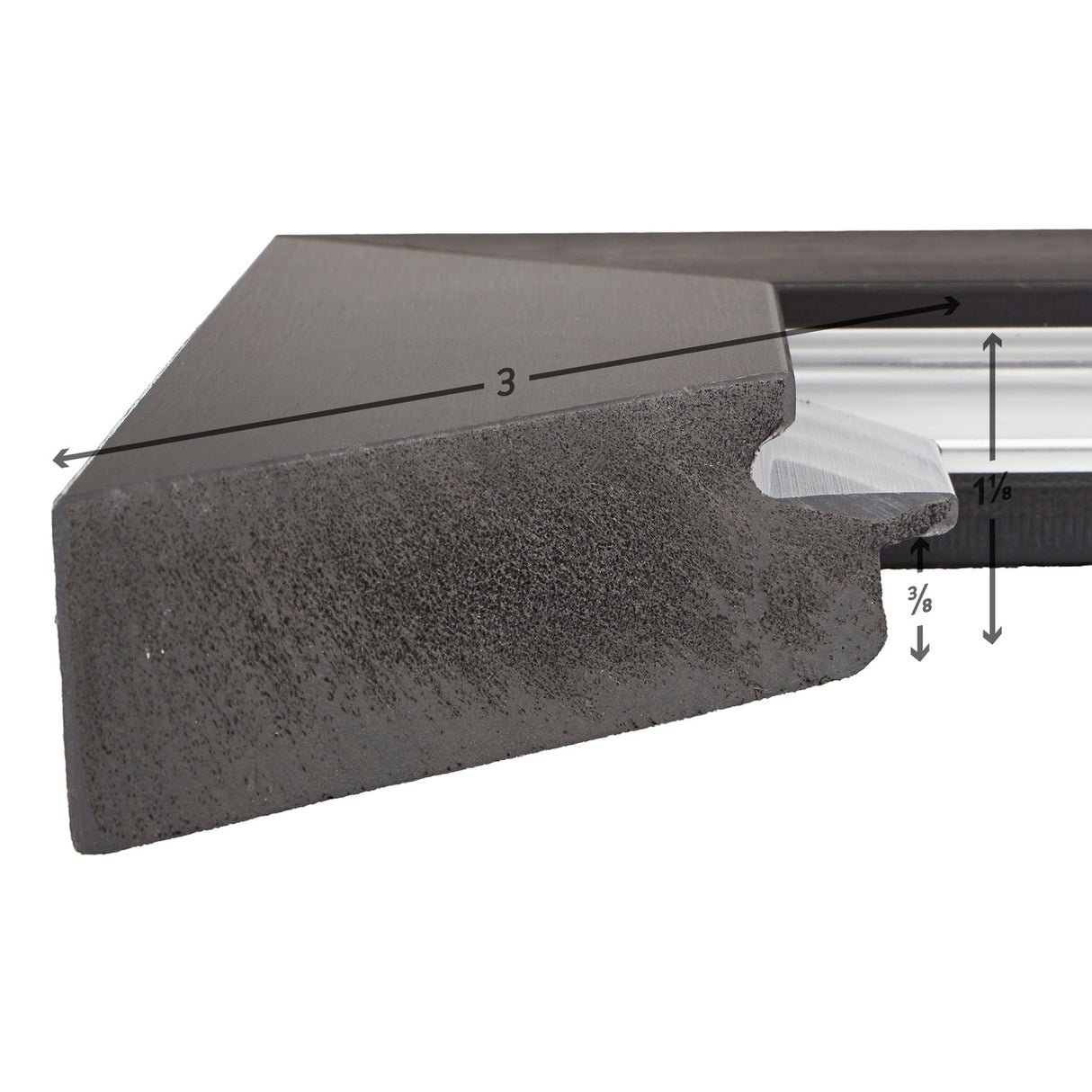 Ambassador 3", Metropolis Black Picture Frame