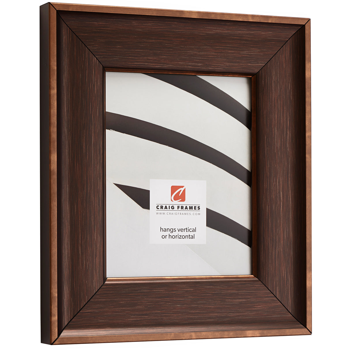 Resilience Wide 3", Distressed Bronze Picture Frame