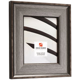 Resilience Wide 3", Matted Distressed Silver Picture Frame
